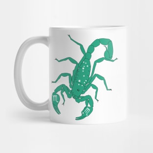 Scorpio (Jungle Green) Mug